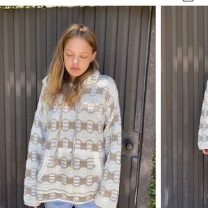 Coleman knit hoodie sweater